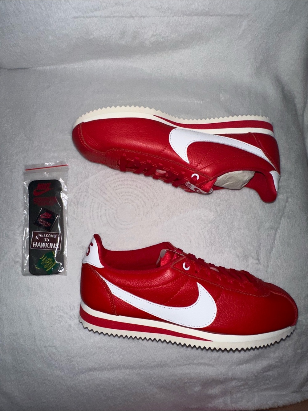 Rare NIB Nike Classic Cortez x Stranger Things Independence Day Pack Mens Size 8